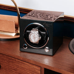 Evo Single Watch Winder - Carbon Fibre EVO50