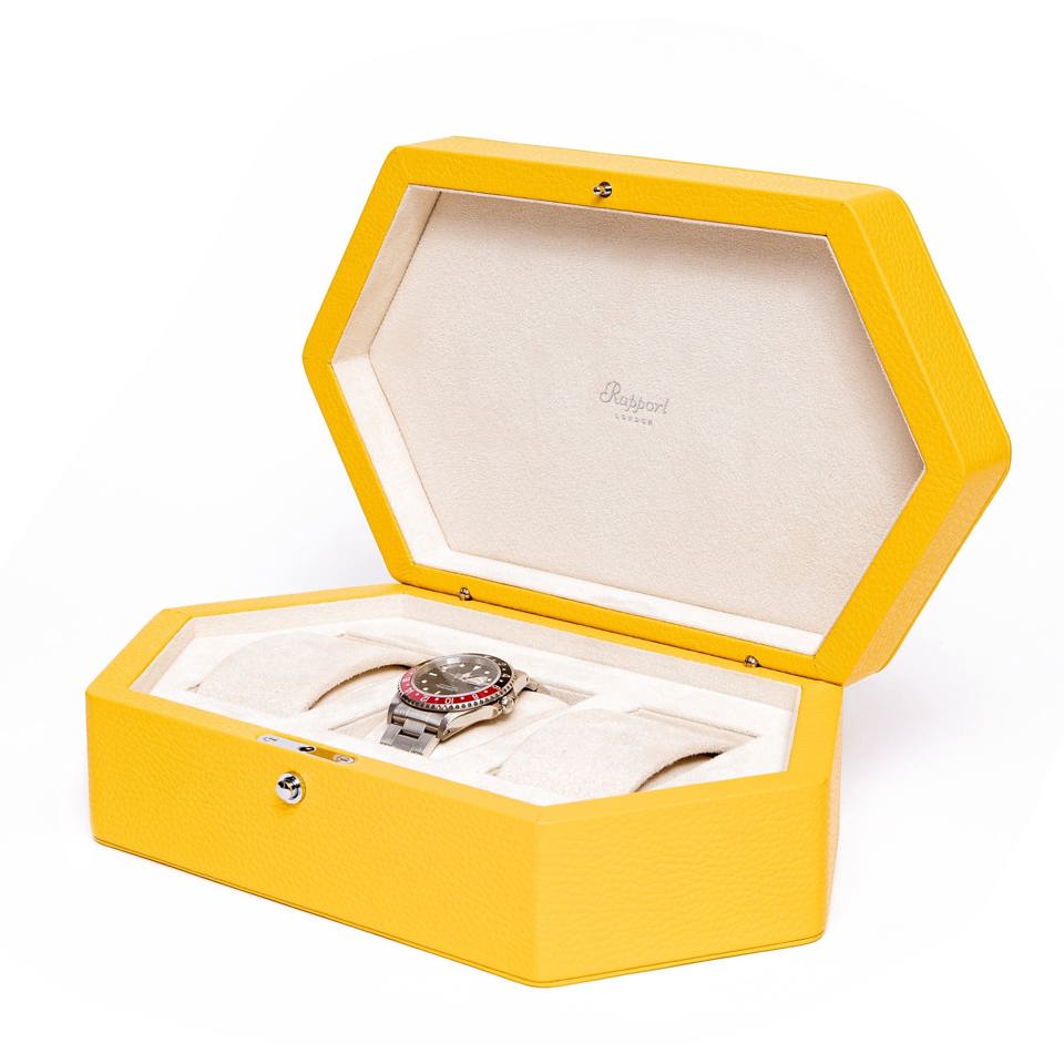 Portobello Watch Box - Yellow TA41