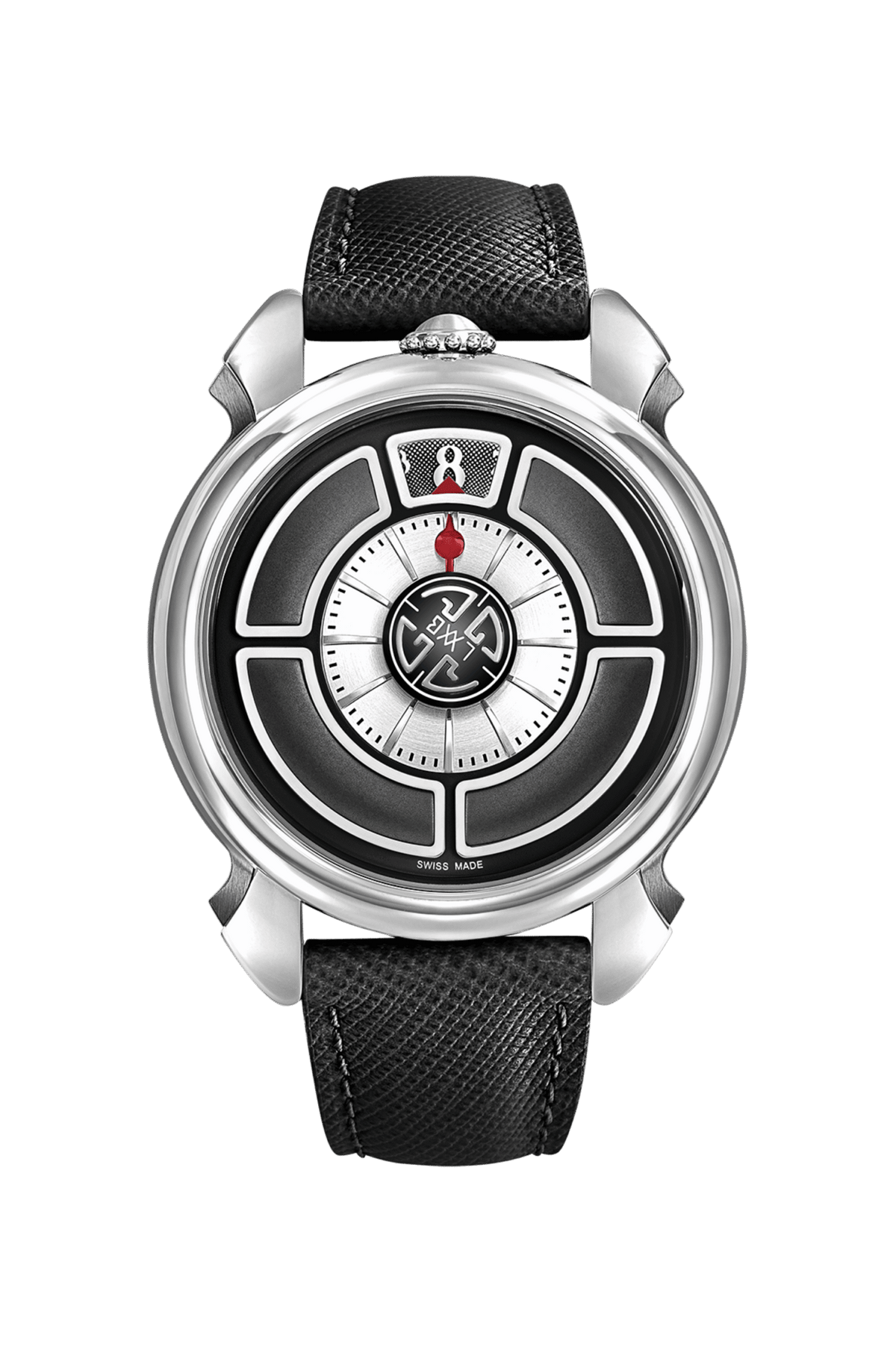 Gaga Labormatic Bauhaus grey dial and strap ba-01-141