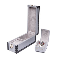 Kensington Two Watch Box - Grey L335