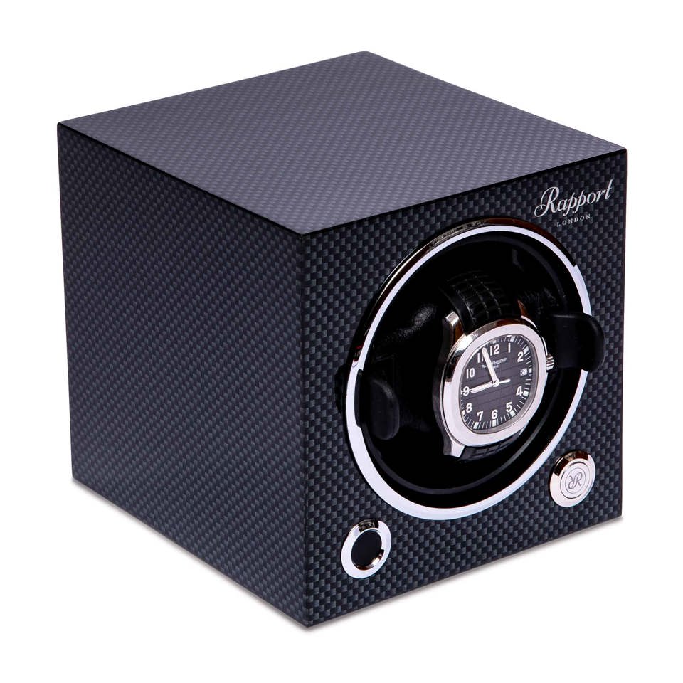 Evo Single Watch Winder - Carbon Fibre EVO50