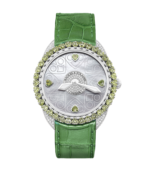 Backes & Strauss Queen Of Hearts Peridot 37 REN-PC37MMDHFULLPERIDOT