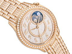 Égérie moon phase jewellery 8016F/127R-B977 37 mm Pink Gold