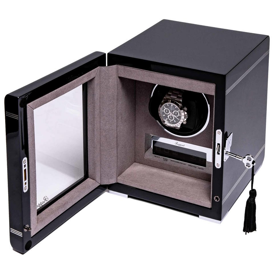 Formula Single Watch Winder - Black W551