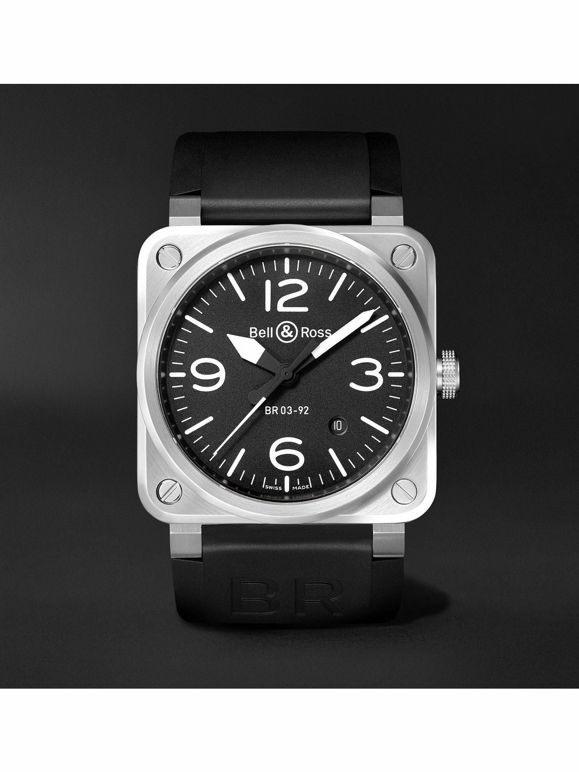 Bell & Ross Automatic 42mm  BR 03-92 Stainless Steel