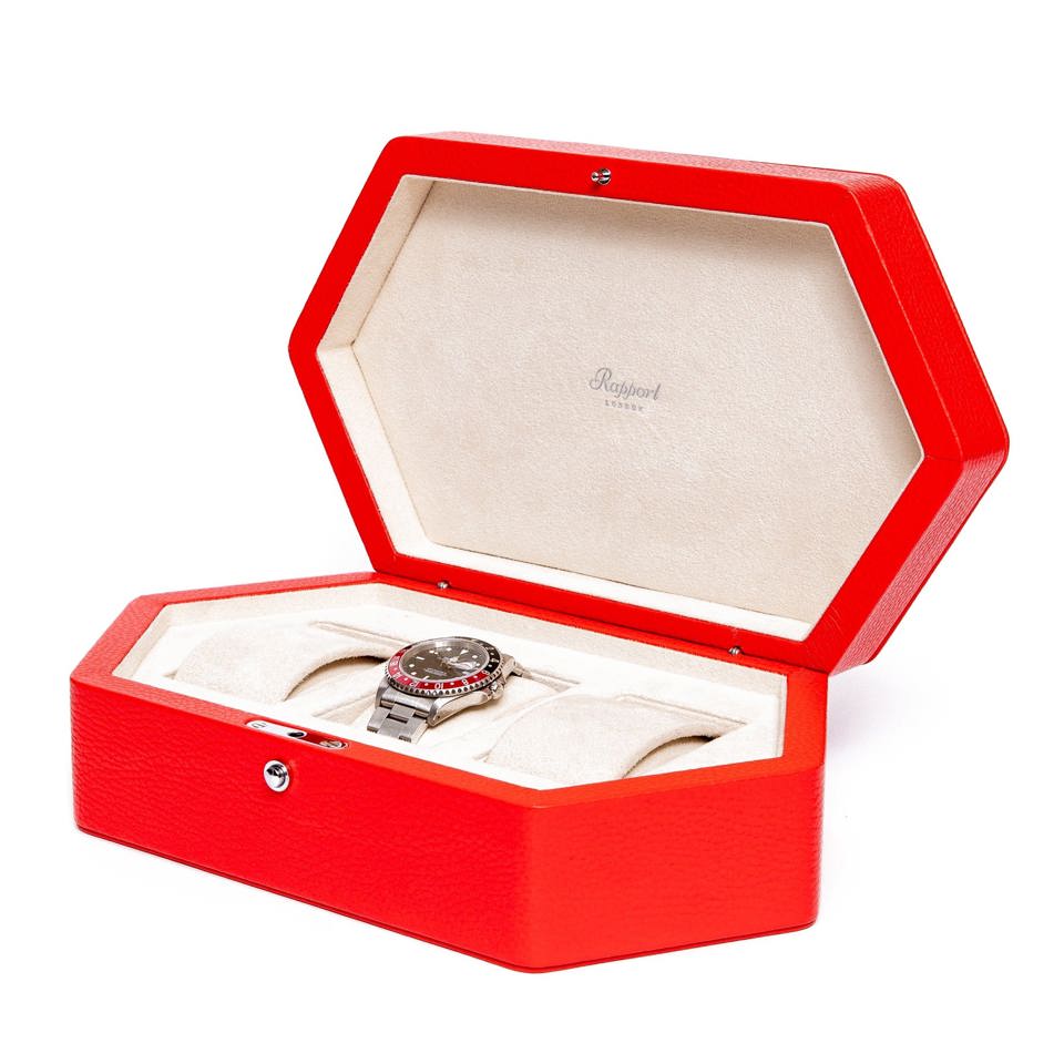 Portobello Watch Box - Red TA42