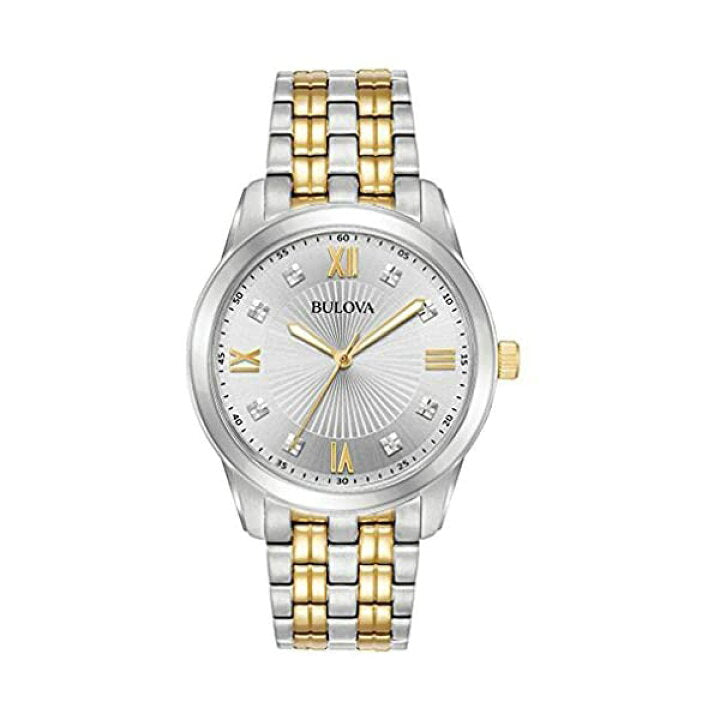 Bulova Bulova Two-Tone Diamond Mens Watch 98D139 Watch 98D139