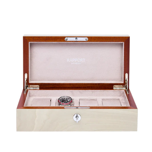 Heritage Chroma Four Watch Box - Grey L409