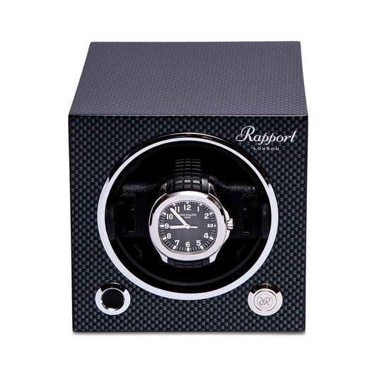 Evo Single Watch Winder - Carbon Fibre EVO50