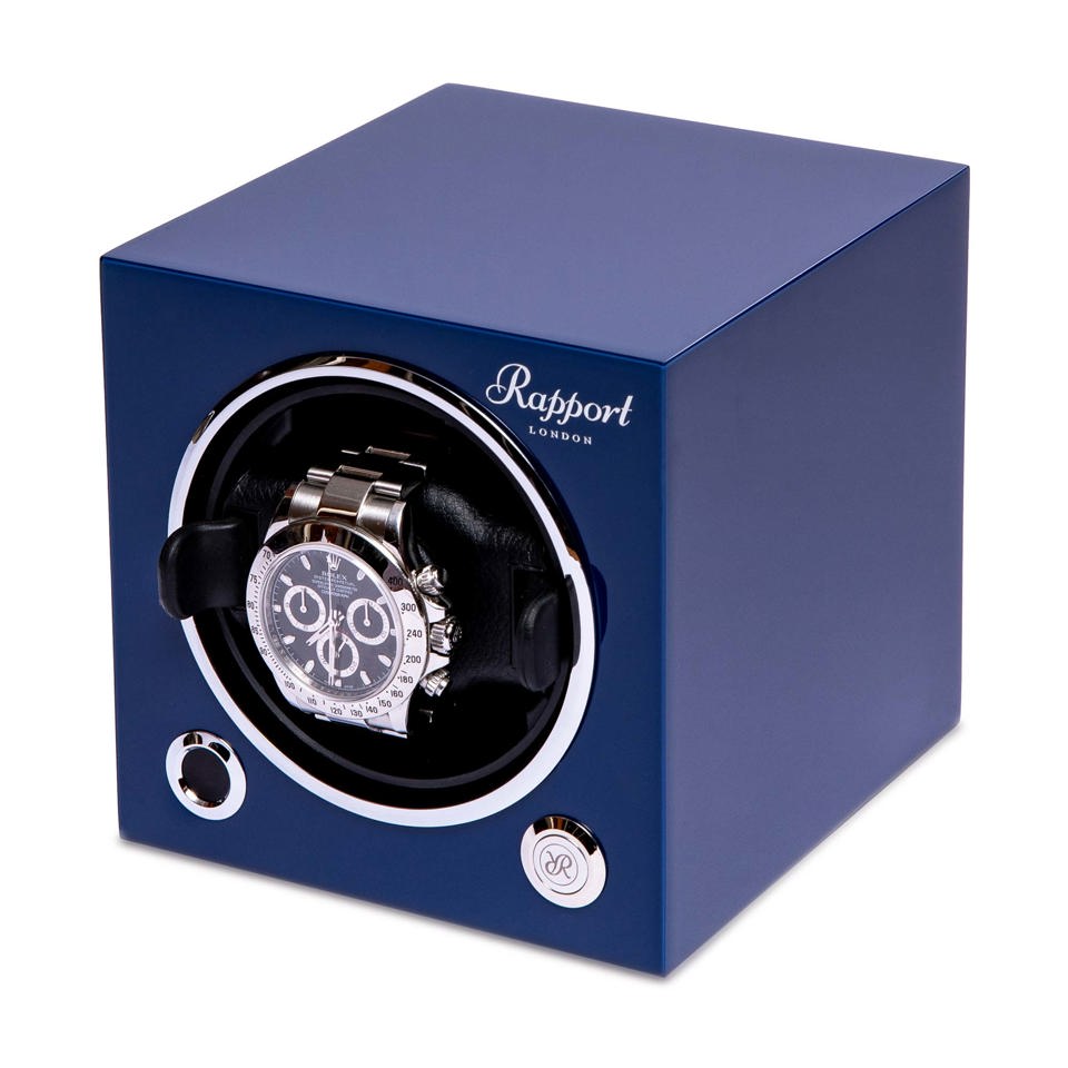 Evo Single Watch Winder - Admiral Blue EVO42