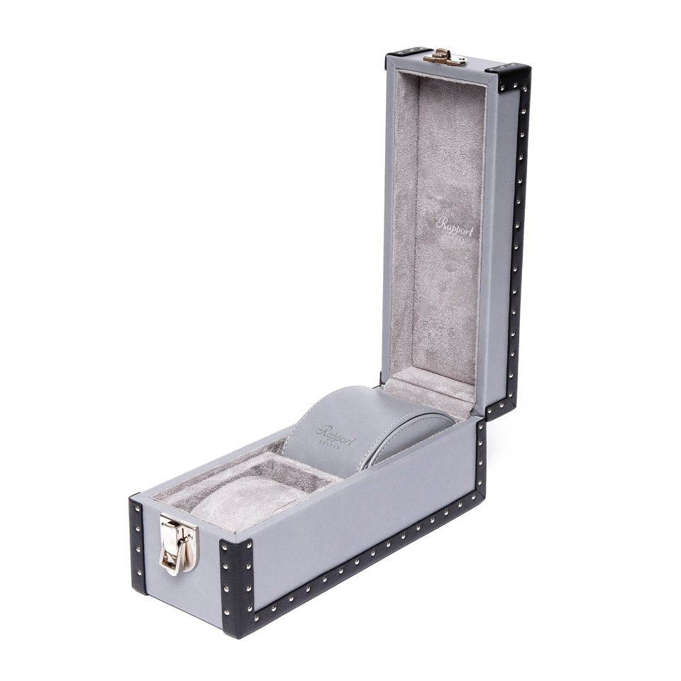 Kensington Two Watch Box - Grey L335