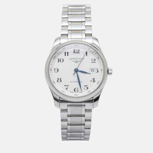 Longines Silver Stainless Steel Master Collection L2.793.4