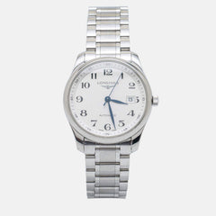 Longines Silver Stainless Steel Master Collection L2.793.4