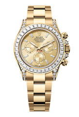 Cosmograph Daytona Oyster, 40 mm, yellow gold and diamonds, Golden 126598TBR