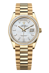 Day-Date 36 Oyster, 36 mm, yellow gold and diamonds, Mother of Pearl 1 128398TBR