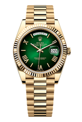 Day-Date 40 Oyster, 40 mm, yellow gold, Green 228238