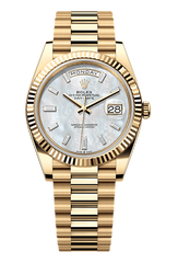 Day-Date 40 Oyster, 40 mm, yellow gold, Mother of Pearl 228238