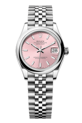 Rolex Oyster Perpetual Datejust 31 in Oystersteel features a pink dial and a Jubilee bracelet 278240-Pink 2