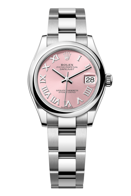 Rolex Oyster Perpetual Datejust 31 in Oystersteel features a pink dial and an Oyster bracelet 278240-Pink 3