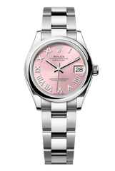 Rolex Oyster Perpetual Datejust 31 in Oystersteel features a pink dial and an Oyster bracelet 278240-Pink 3