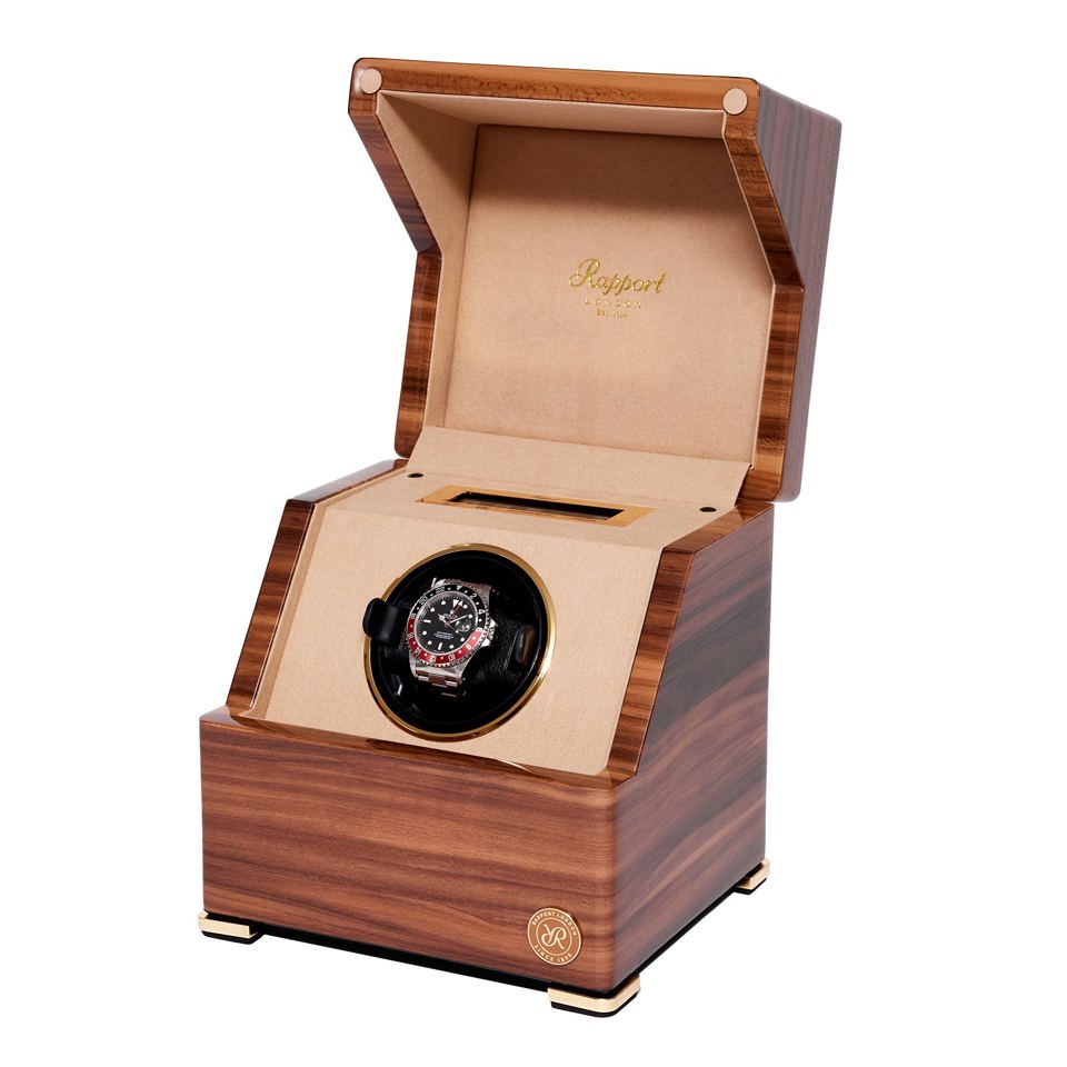 Perpetua III Single Watch Winder - Walnut W581