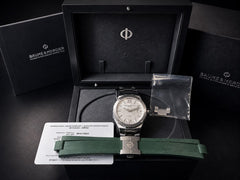 Baume & Mercier Riviera Automatic Silver Dial Stainless Steel Men's Watch MOA10622