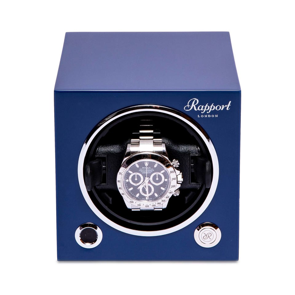 Evo Single Watch Winder - Admiral Blue EVO42