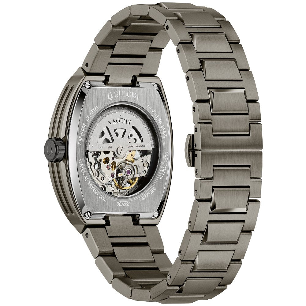 Bulova Stainless Steel Performance Mens Watch Watch 98A321