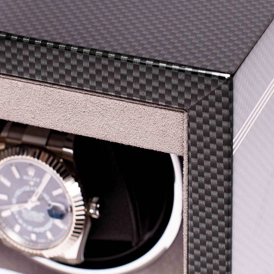 Formula Duo Watch Winder - Carbon Fibre W562