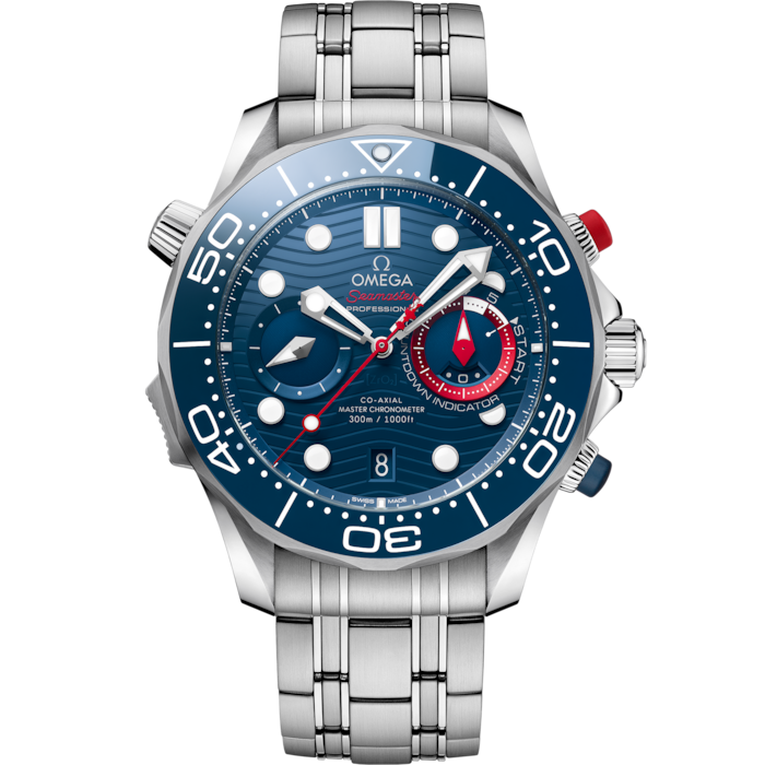 Seamaster Diver 300M 44 mm, steel on steel  210.30.44.51.03.002