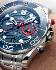 Seamaster Diver 300M 44 mm, steel on steel  210.30.44.51.03.002