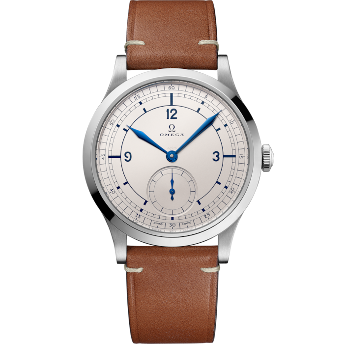 Specialities CK 859 39 mm, steel on leather strap  511.12.39.21.99.002