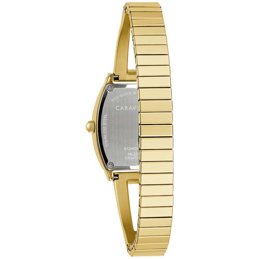 Bulova Caravelle Stainless Steel Modern CAR Ladies Watch Watch 44L226