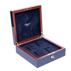 Heritage Chroma Four Watch Box - Navy Blue L404