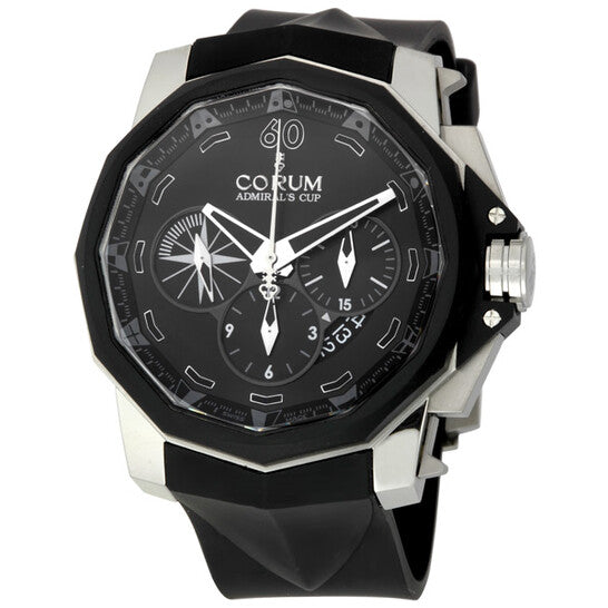 Admirals Cup Chronograph 48 Chronograph Black Textured Dial Men's Watch