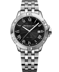 Tango Classic Men's Quartz Black Steel Bracelet Watch, 41mm 8160-ST-00208