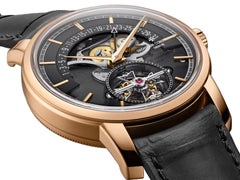 Traditionnelle tourbillon retrograde date openface 6010T/000R-B638 41 mm Pink Gold