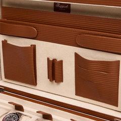 Nova Ten Watch Briefcase - Tan D345