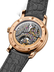 Traditionnelle tourbillon retrograde date openface 6010T/000R-B638 41 mm Pink Gold