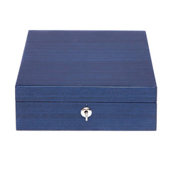 Heritage Chroma Four Watch Box - Navy Blue L404