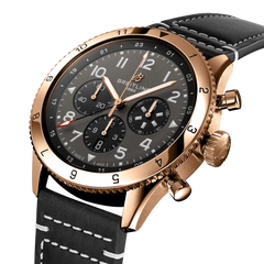 Super AVI B04 Chronograph GMT 46 P-51 Mustang RB04451A1B1X1