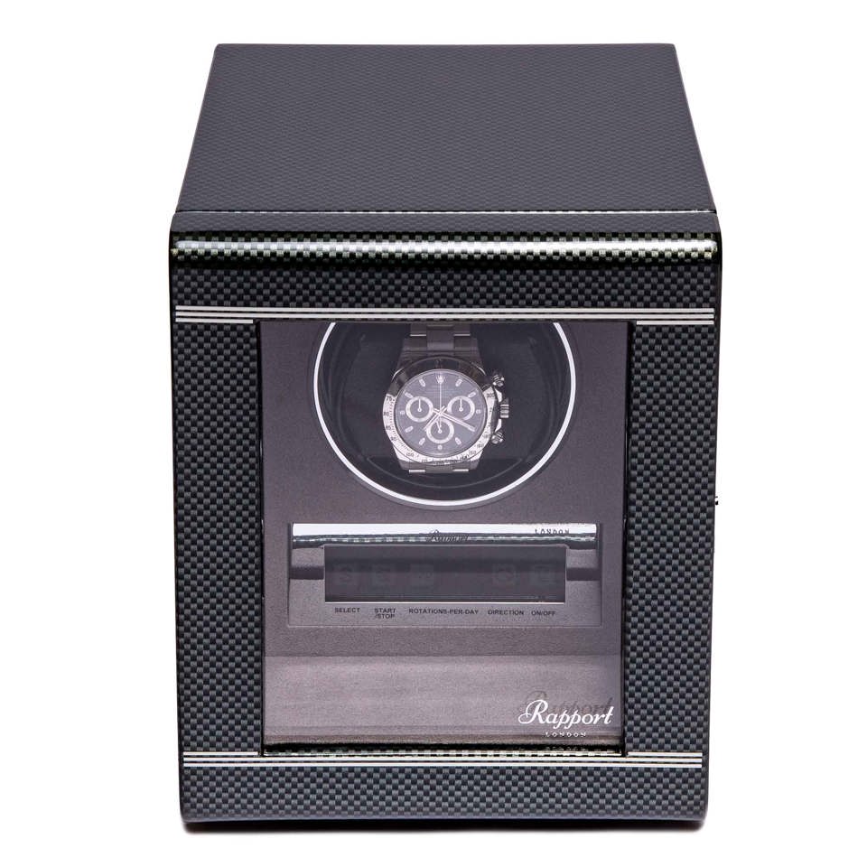 Formula Single Watch Winder - Carbon Fibre W561