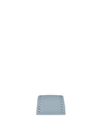 Baby Blue Rubberised Leather (Smooth) Slim Strap
