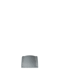 Light Grey Rubberised Leather (Togo) Signature Strap