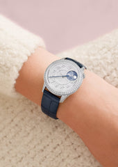 Égérie moon phase 8006F/000G-B499 37 mm White Gold