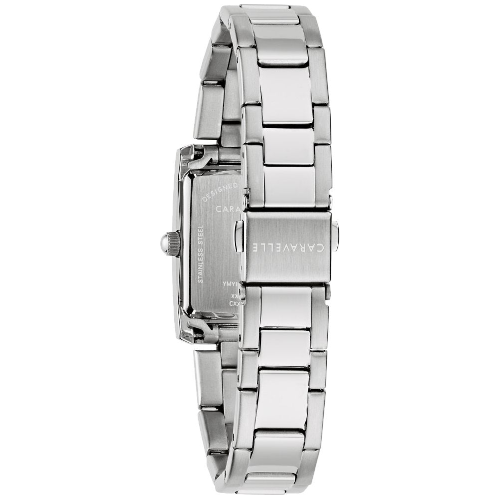 Bulova Caravelle Stainless Steel Classic CAR Ladies Watch Watch 43L224