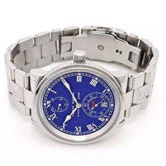 Ulysse Nardin Marine Chronometer 263-22 Automatic Blue Dial Bracelet Mens Watch