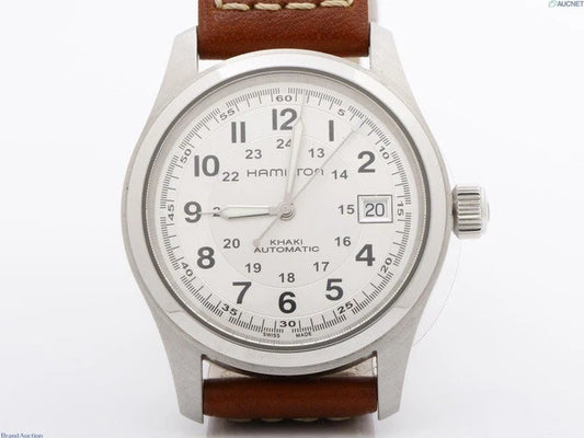 Hamilton Khaki 38mm White Dial Automatic Men's Watch TU8XR1M93