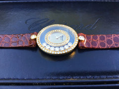 Chopard Happy Diamonds Gold Watch YG20/2492