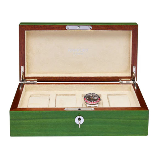Heritage Chroma Four Watch Box - Green L407